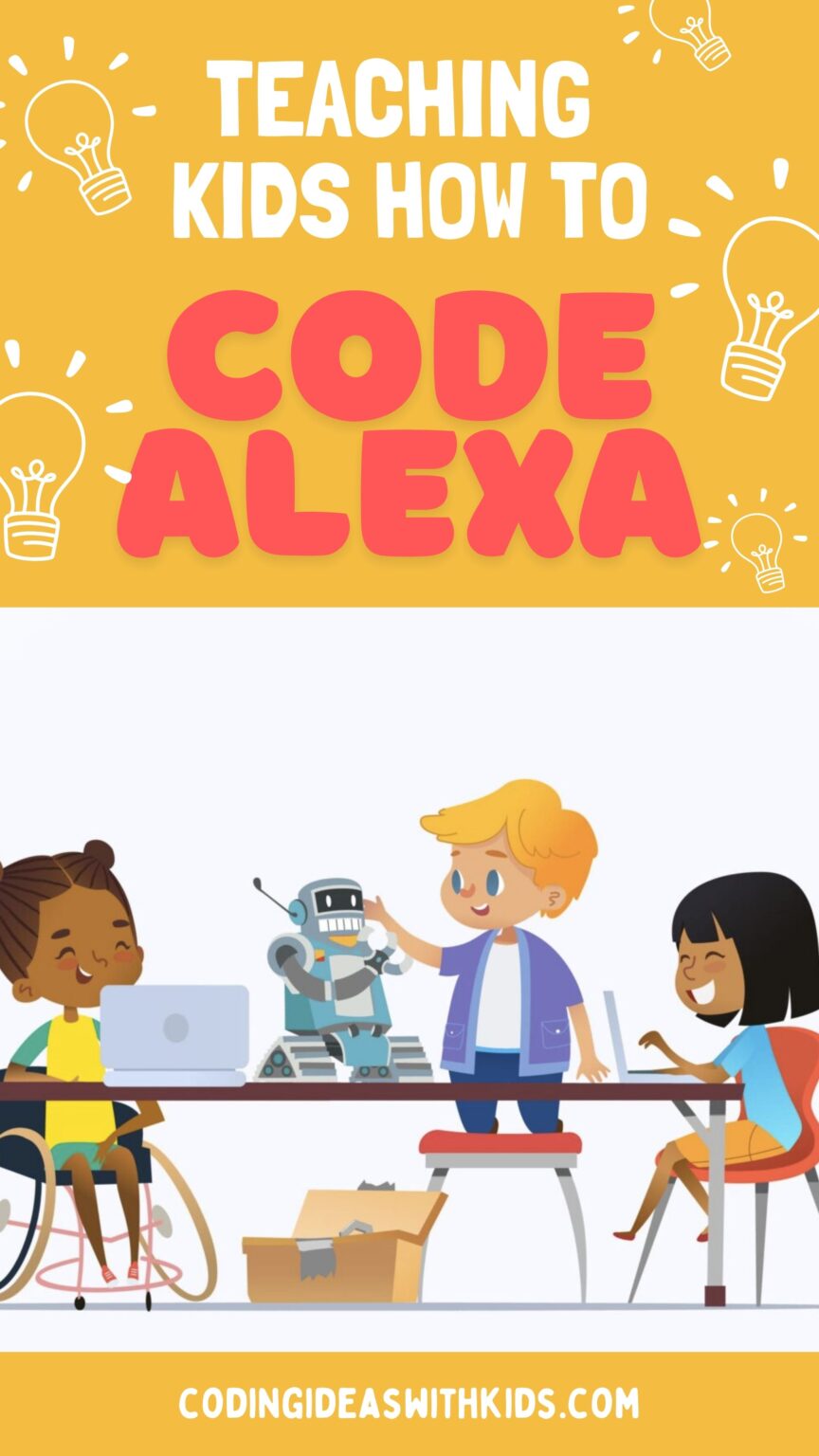 Teach Kids How to Program and Code Alexa Skill - Easy Guide