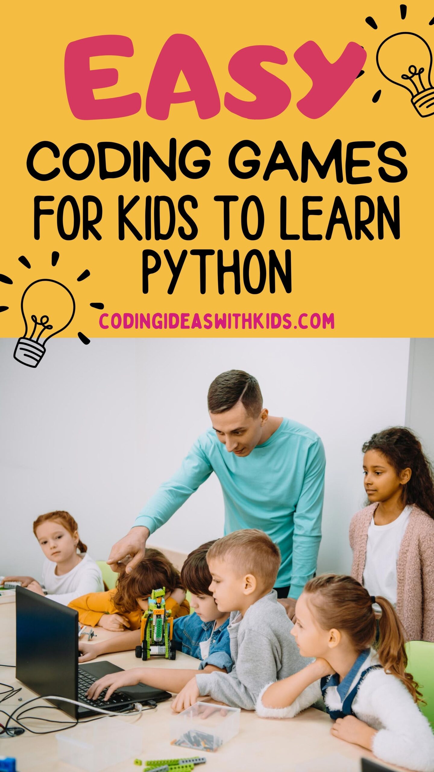 easy coding games for kids to learn python