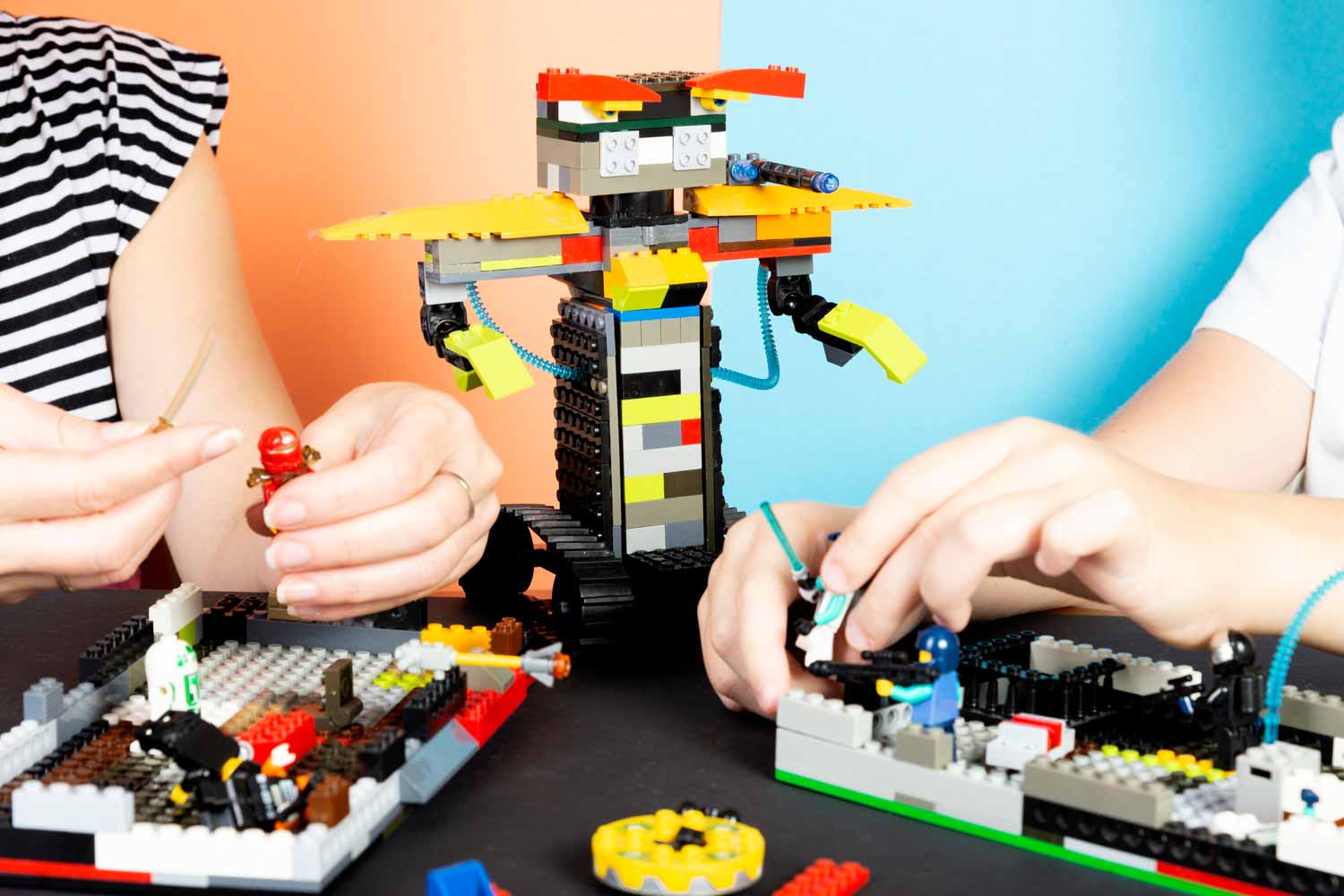 Building a Lego robot can help you understand coding basics